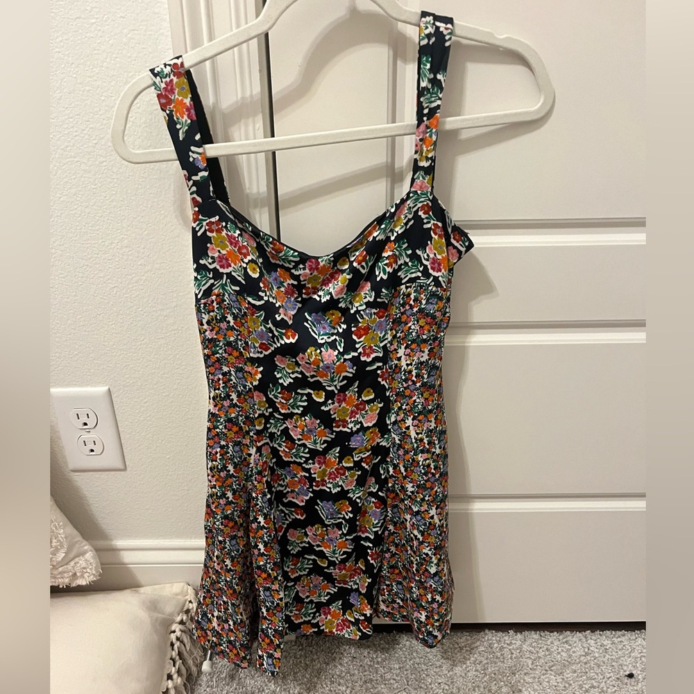 For love and lemons mini floral dress